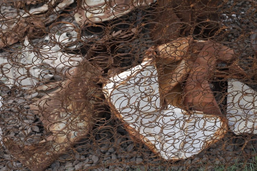 Outdoor installation by Julie Schenkelberg