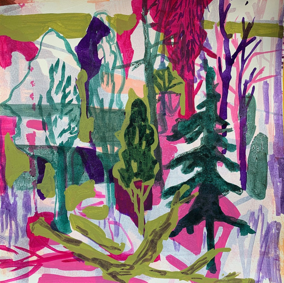 Work on paper by Allison Gildersleeve