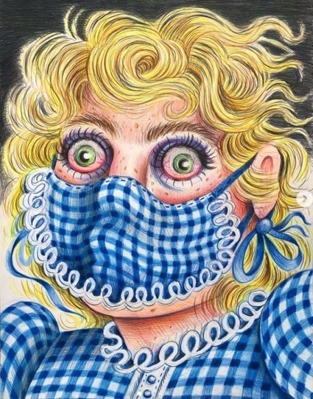 Work on paper by Rebecca Morgan