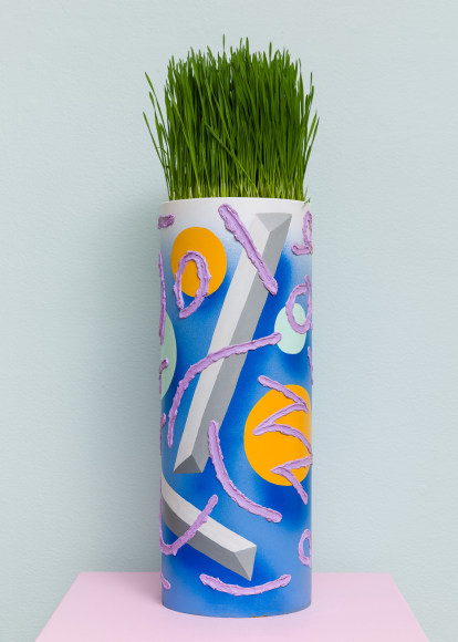 Plant in sculpture