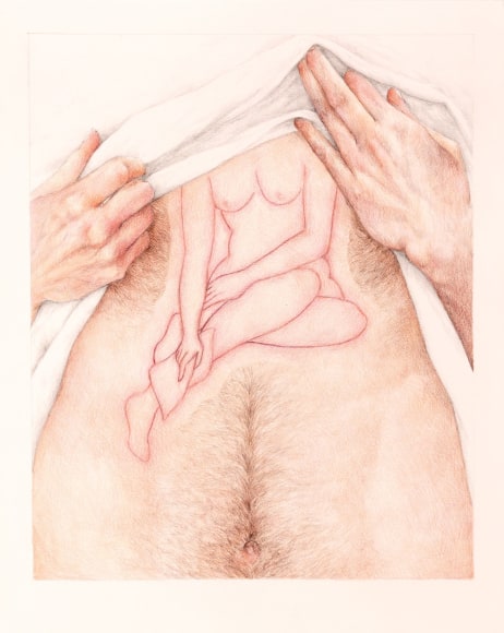 Work on paper by Katarina Riesing