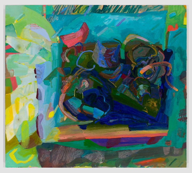 Painting on panel by Carolyn Case