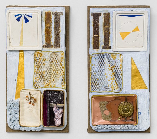 Julie Schenkelberg, Sun Pair One &amp;amp; Sun Pair Two, 2020