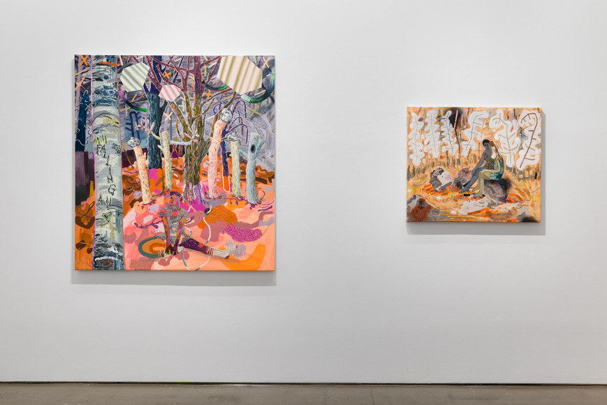 Installation view of Melanie Daniel: "No Man's Land"