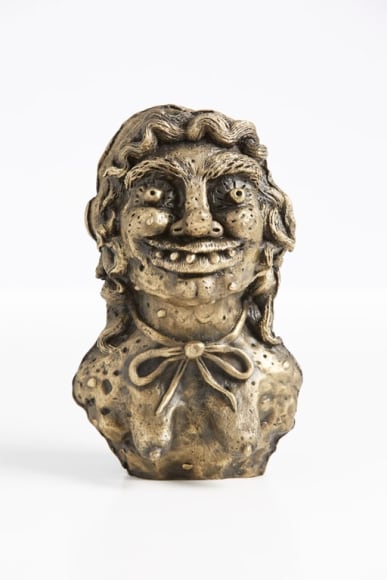 brass sculpture by Rebecca morgan