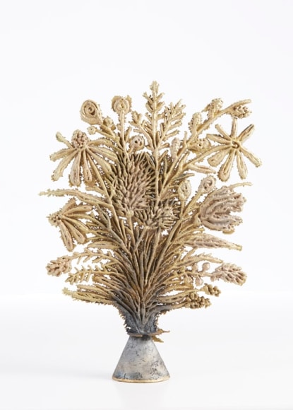 brass sculpture by Rebecca morgan