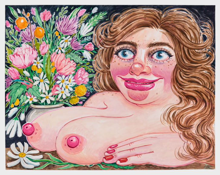 Work on paper by Rebecca Morgan