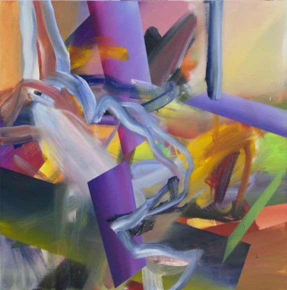 Oil on canvas painting by Gerhard Frommel