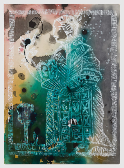 Painting on canvas by Angelina Gualdoni