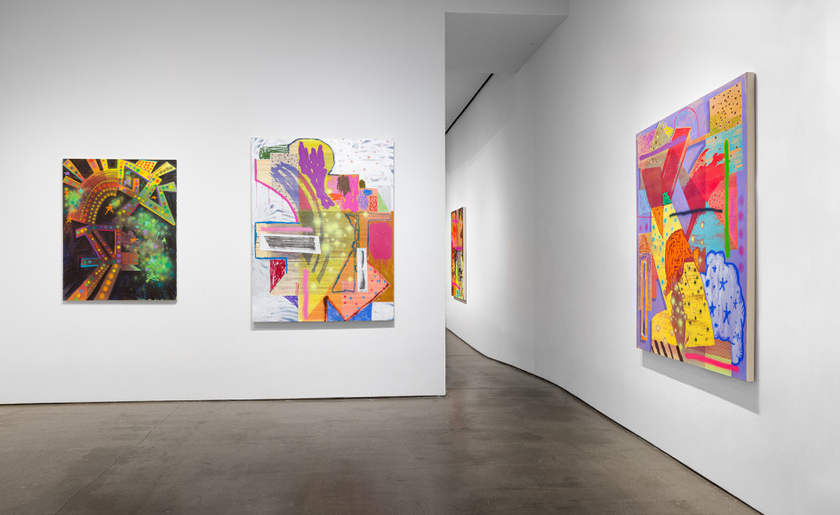 Installation view of Shane Walsh &quot;Psychoalphadiscobeta&quot;
