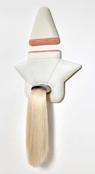 mixed media wall sculpture