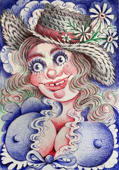 Work on paper by Rebecca Morgan