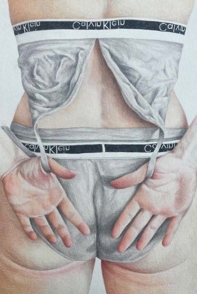 Work on paper by Katarina Riesing