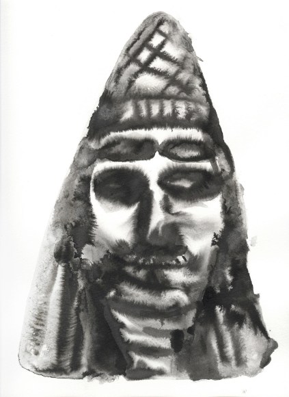 work on paper by Gudmundur Thoroddsen