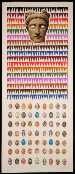 Work on found paper by Matthew Craven