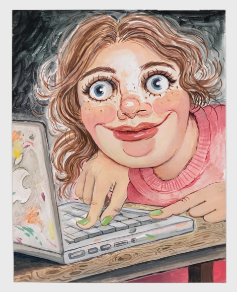 Work on paper by Rebecca Morgan