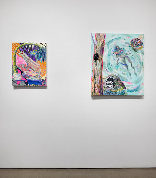 Installation view of Melanie Daniel: "No Man's Land"