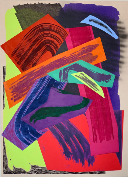 Painting on canvas by Shane Walsh