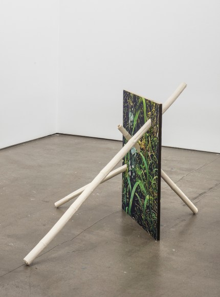 ceramic on print by Marjolijn de Wit