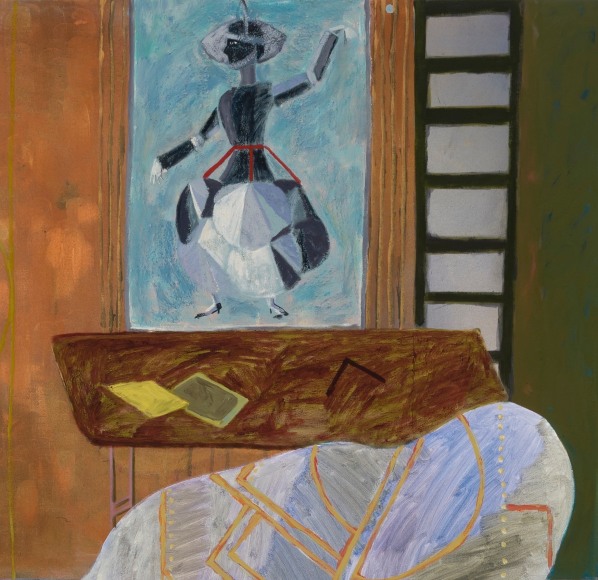 Painting detail by Angelina Gualdoni