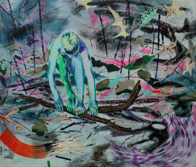 Painting by Melanie Daniel