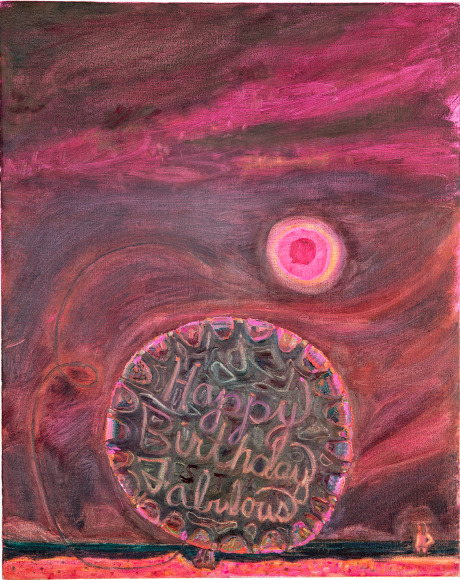 Painting on canvas by Lisa Sanditz