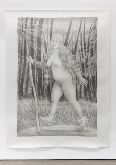 Graphite on paper by Rebecca Morgan