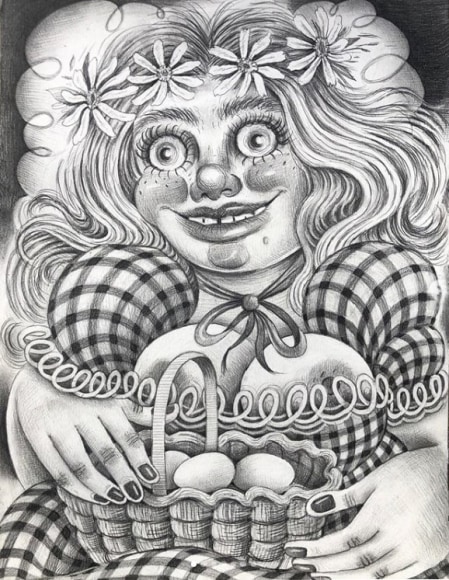 Work on paper by Rebecca Morgan