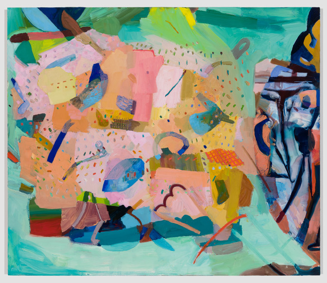 Painting on panel by Carolyn Case