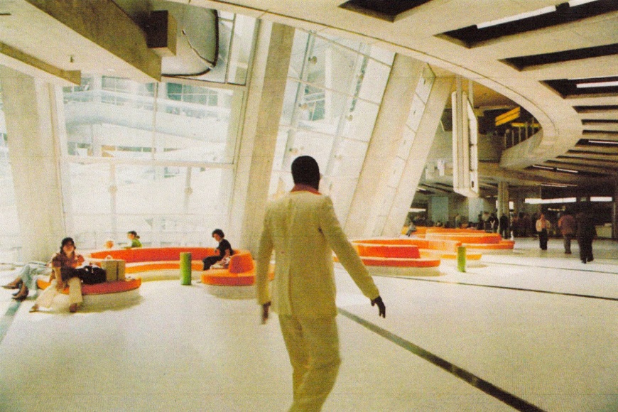 Charles de Gaulle Airport Terminal 1 by Joseph-Andr&eacute; Motte, 1975