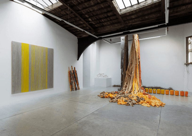 Installation view of &ldquo;Grace No Gridlock,&rdquo; Paris, 2021. (Photo: Claire Dorn)
