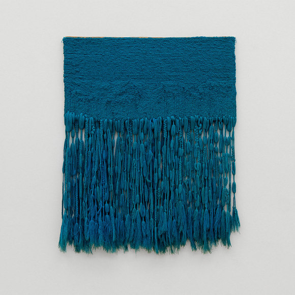 textile art on the wall