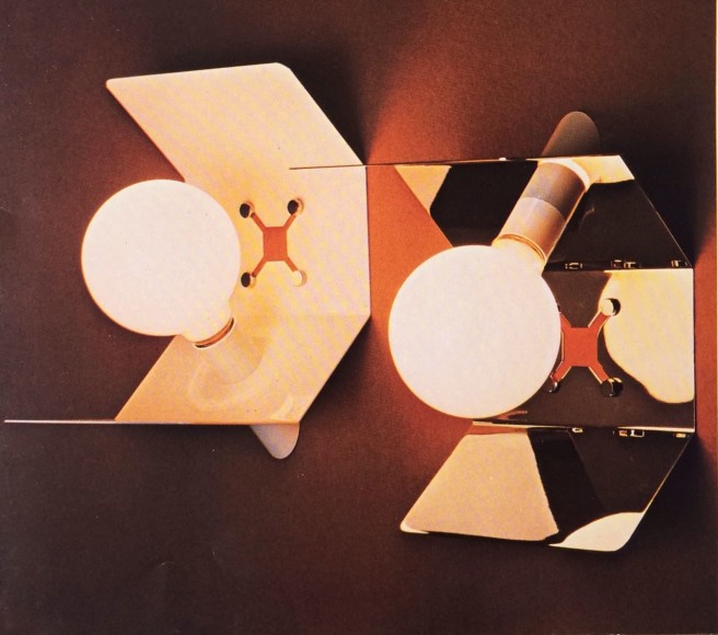 Archival image of wall installation