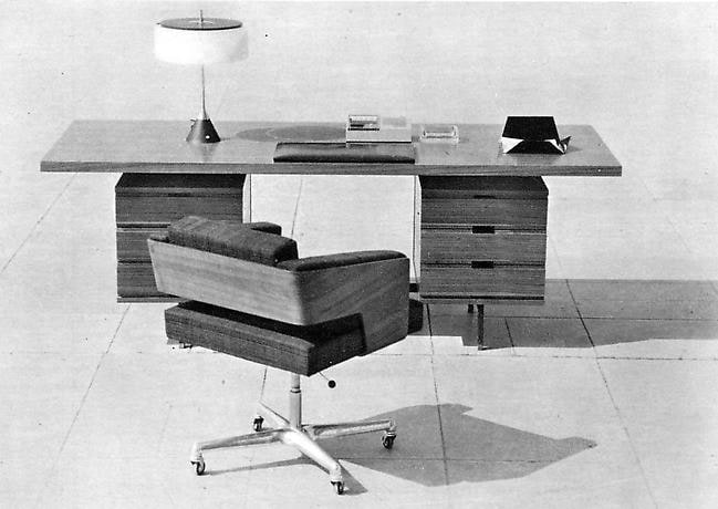 Pierre Guariche - Desk, Series 590 - Works - Demisch Danant