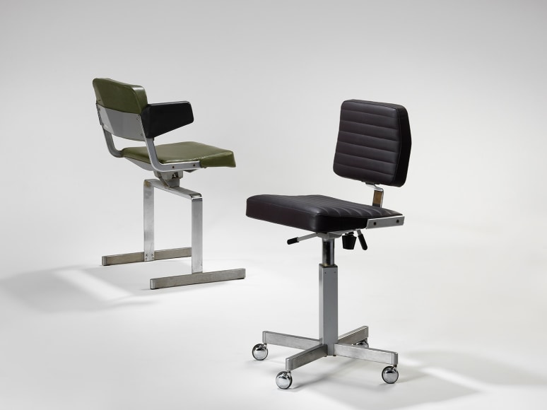 Orly Club Chair (left) & Orly Matic Chair (right)