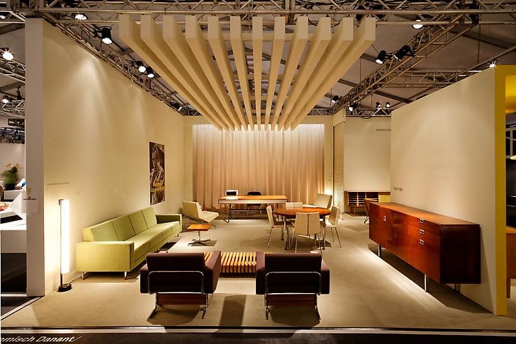 Installation view, booth design by Claudia Dias, photo credit Markus Haugg