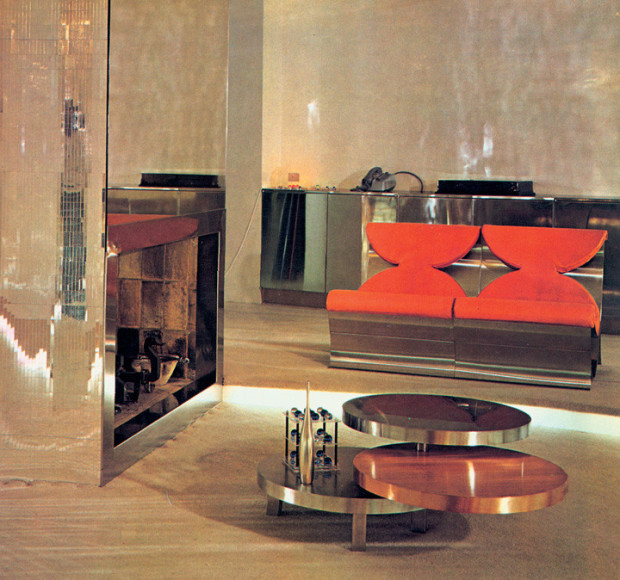 Apartment of Colette and Fran&ccedil;ois P&eacute;rier, designed by Fran&ccedil;ois Arnal / Atelier A, Paris.