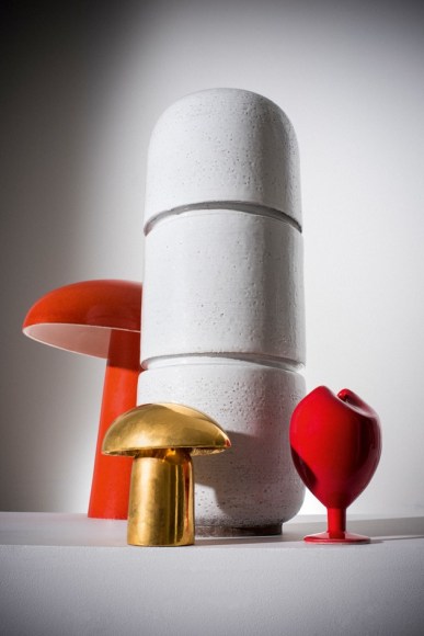 From left,&nbsp;Night and Day 107, 2016;&nbsp;Night and Day&nbsp;146, 2017;&nbsp;Unica, 2003;&nbsp;Love, 1992,&nbsp;all by Jos Devriendt.