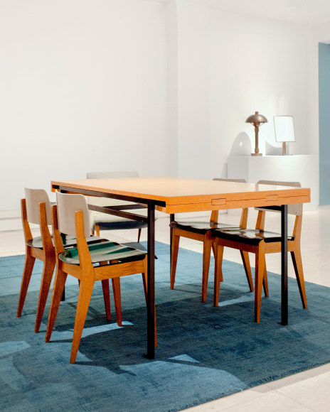 AVAILABLE&nbsp;Jacques Dumond&nbsp;Set of 6 Chairs, 1951