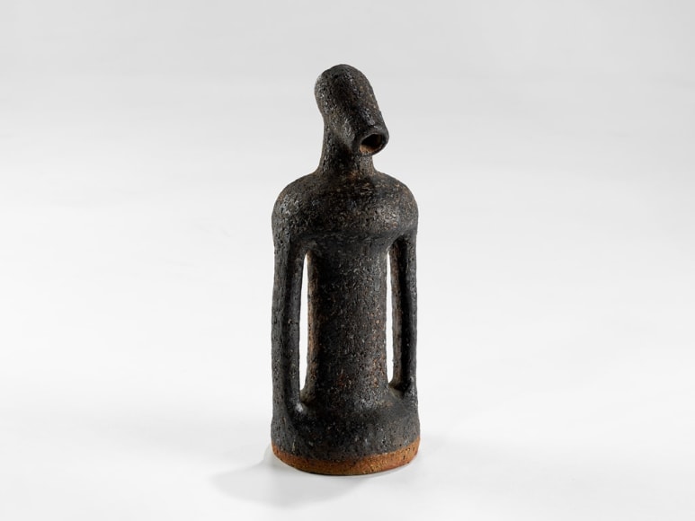 picture of a sculpture of a stoic figure