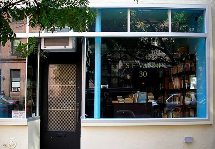S.F. Vanni, Italian bookstore previously located at 30 W12th St