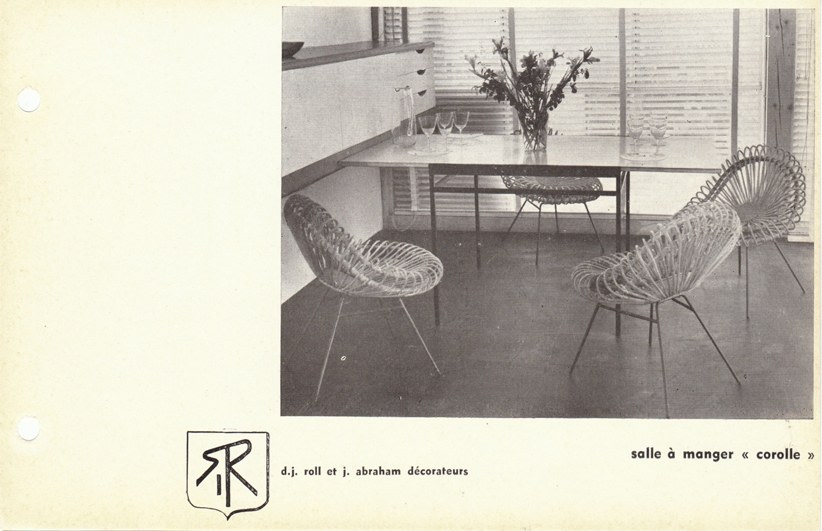 archival photo of Corolla chair