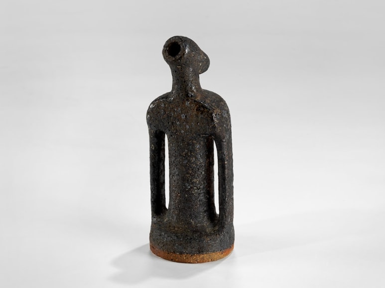 picture of a sculpture of a stoic figure