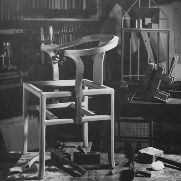 Work in progress at the Mobilier National workshop, circa 1980