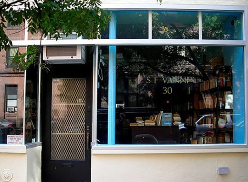 S.F. Vanni, Italian bookstore previously located at 30 W12th St