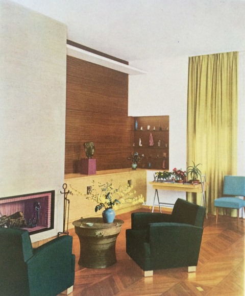 Apartment of the Director of the Tropical Forest Center, Paris