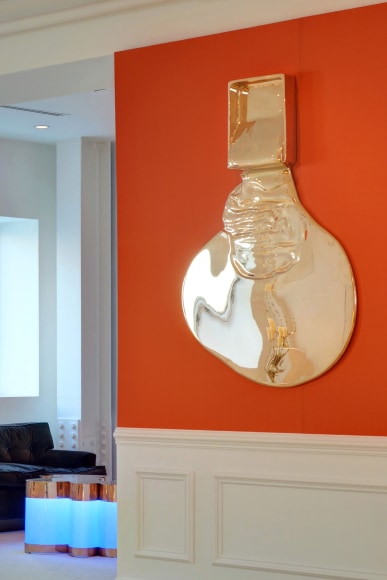 Installation view of&nbsp;Paris Match: Henri Samuel and The Artists He Commissioned, 1968-1977, November 7, 2014 &ndash; January 31, 2015