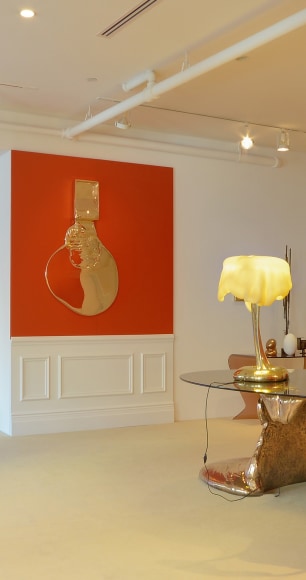 Installation view of&nbsp;Paris Match: Henri Samuel and The Artists He Commissioned, 1968-1977, November 7, 2014 &ndash; January 31, 2015