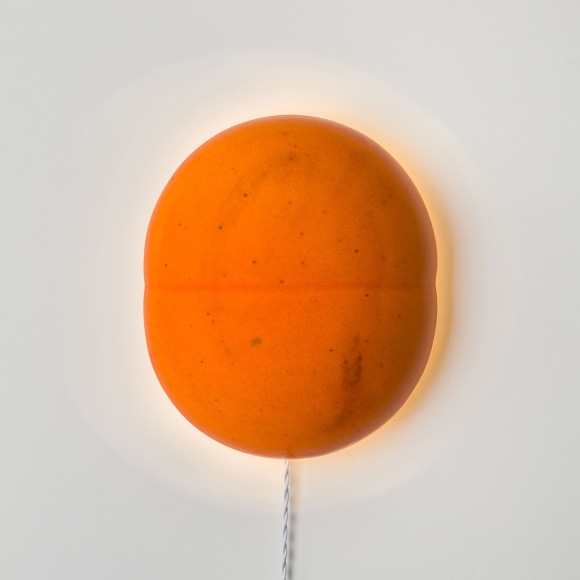 sconce on a gray wall