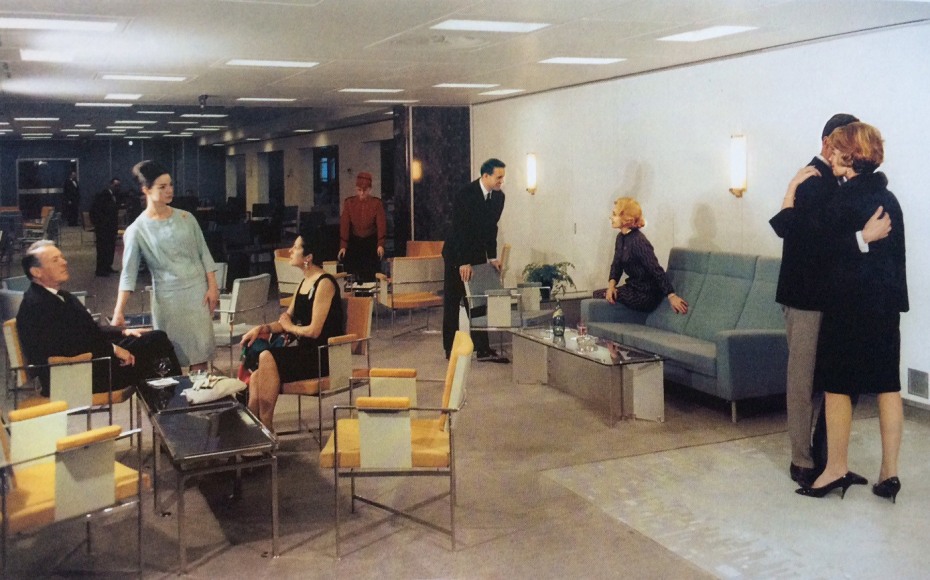 Low Table in the Salon Saint-Tropez, SS France, c. 1962